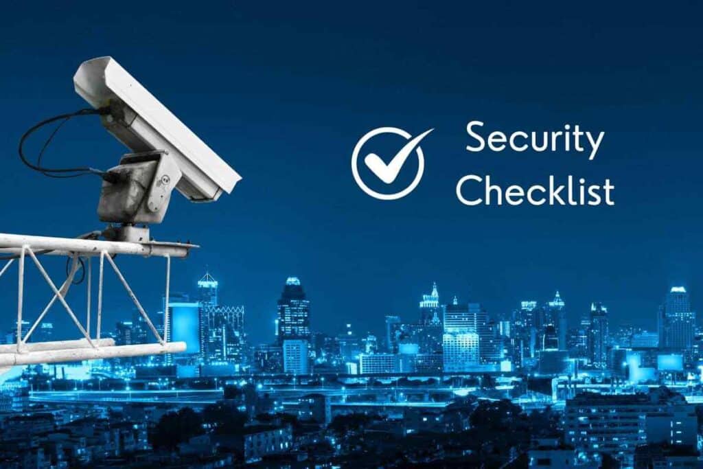 physical security checklist